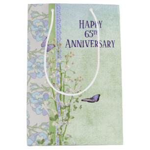 Lily of the Valley 65th Anniversary Medium Gift Bag