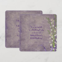 Lily of the Valley Birthday Party