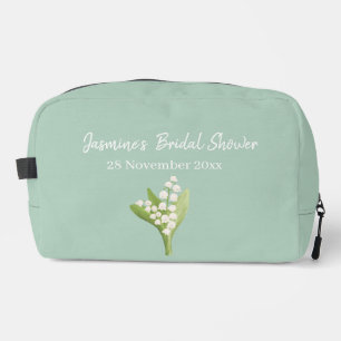 Lily Of The Valley Bouquet Bridal Shower Dopp Kit
