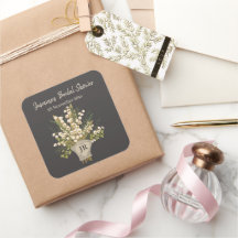 Lily Of The Valley Bouquet Bridal Shower 