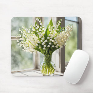 Lily Of The Valley Bouquet Mouse Mat