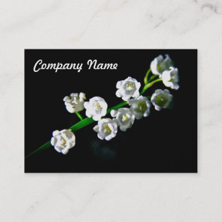 Lily of the Valley Business Card