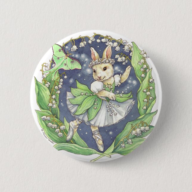 Lily of the Valley button (Front)