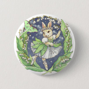 Lily of the Valley button