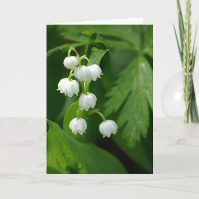 Lily of the Valley Card (Front)