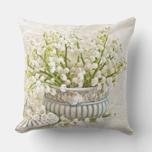 Lily Of The Valley  Cushion (Front)