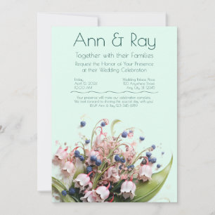Lily of the Valley Elegance Invitation