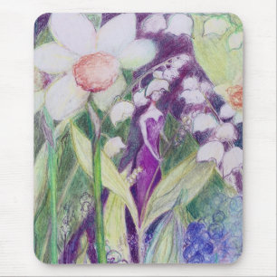 lily of the valley elve mouse mat