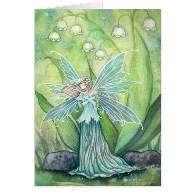 Lily of the Valley Fairy Card (Front)