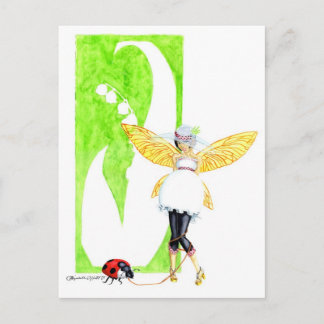 Lily of the Valley Fairy Postcard