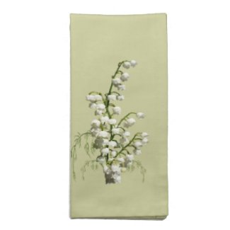 Lily-of-the-Valley Floral American MoJo Napkin