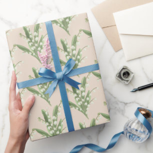 Lily of the Valley Floral Wrapping Paper