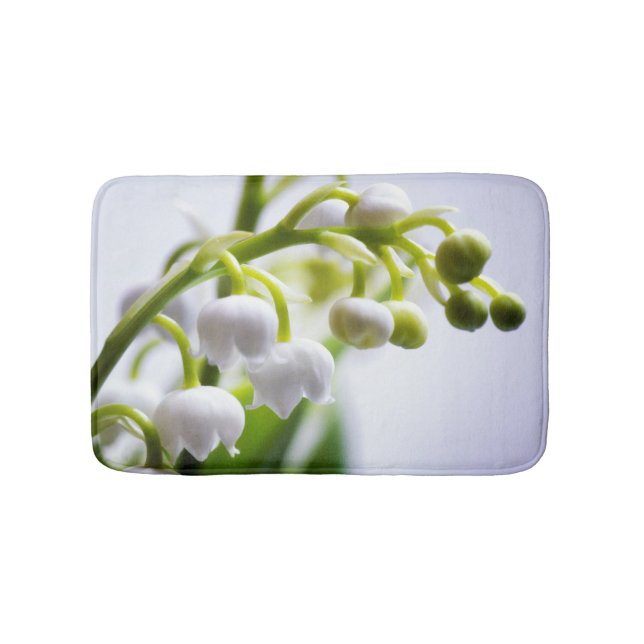 Lily of the Valley Flowers Bath Mat (Front)
