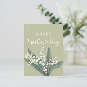 Lily of the Valley Happy Mother's Day Holiday Postcard