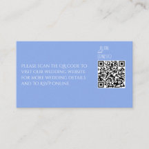 Lily of the Valley II Medium Blue White Font