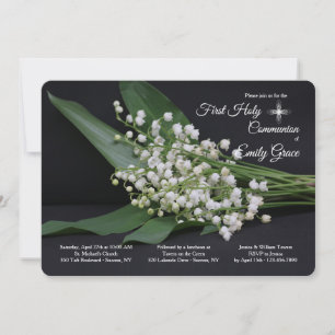 Lily of the Valley Invitation