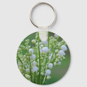 Lily of the valley key ring