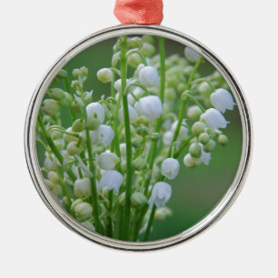 Lily of the valley metal tree decoration