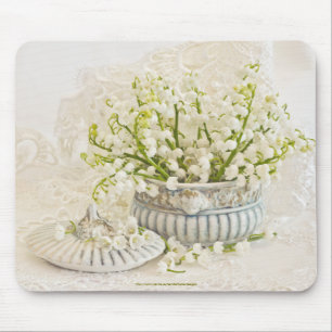 Lily Of The Valley Mouse Mat