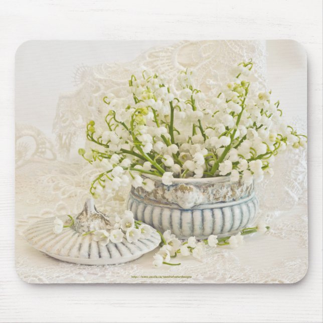 Lily Of The Valley Mouse Mat (Front)