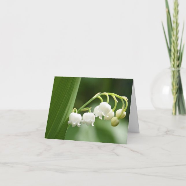 Lily Of The Valley Notecards (Front)