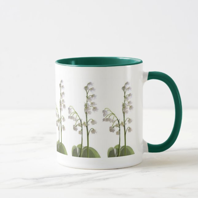 lily of the valley on gifts mug (Right)