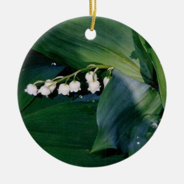 Lily of the Valley Ornament (Front)