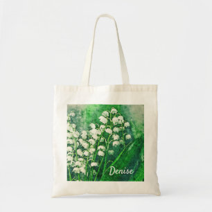 Lily of the Valley Personalised Tote Bag