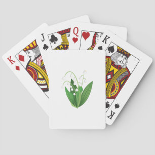 Lily Of The Valley Playing Cards