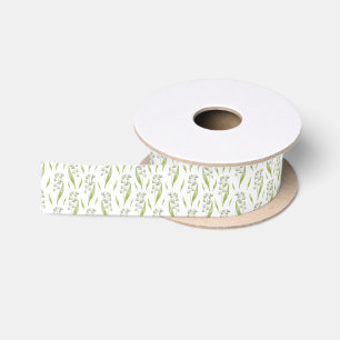 Lily of the Valley Satin Ribbon
