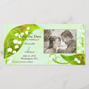 Lily of the Valley: Save the Date Photo Cards