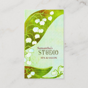 Lily of the Valley Spa & Salon Business Card