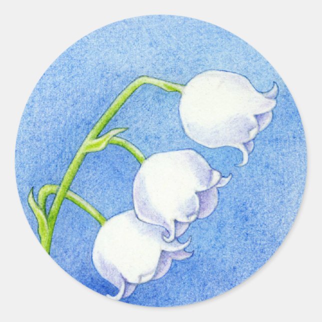 Lily of the Valley Sticker (Front)