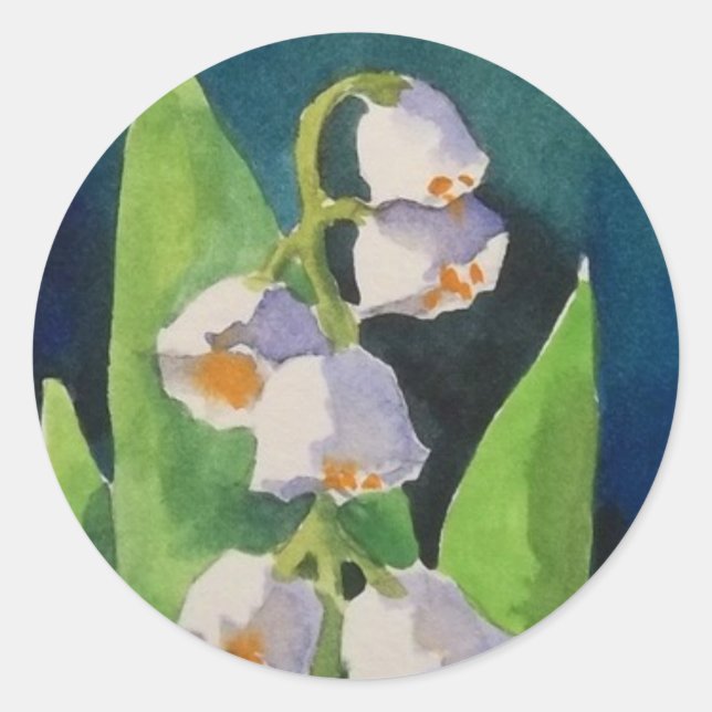 Lily of the Valley Stickers (Front)
