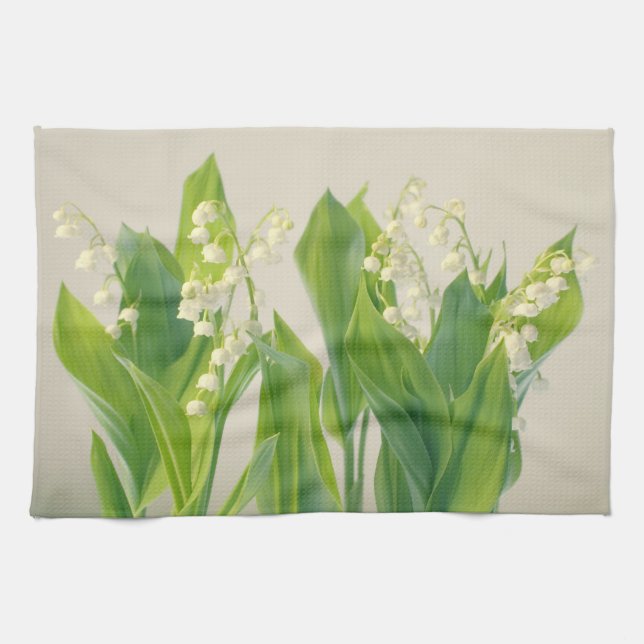 Lily of the Valley Tea Towel (Horizontal)
