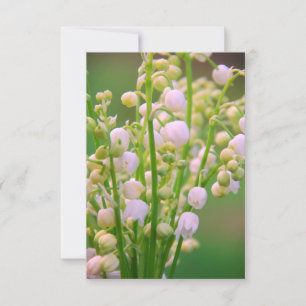 Lily of the valley  thank you card