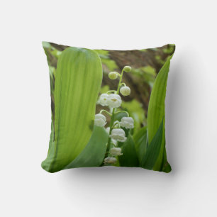 Lily of the Valley Throw Cushion