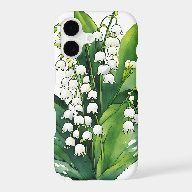 Lily of the Valley - Watercolor flowers (Back)