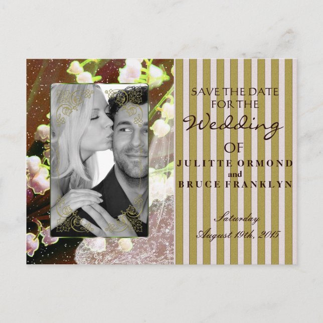 Lily Of The Valley ~ Wedding Invitation Collection (Front)