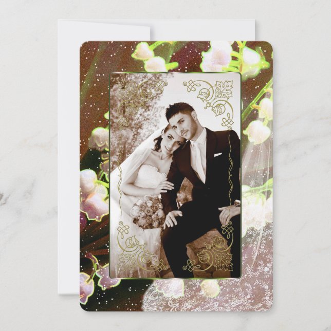 Lily Of The Valley ~ Wedding Invitation Collection (Front)
