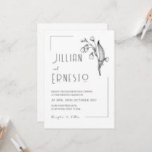 Lily of Valley || No Colour Removeable Frame Custo