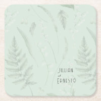 Lily of Valley with Ferns || Soft Green Custom