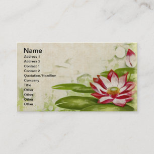 Lily Pad Floral Business Card