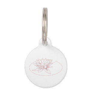 Lily Pad Pet Tag