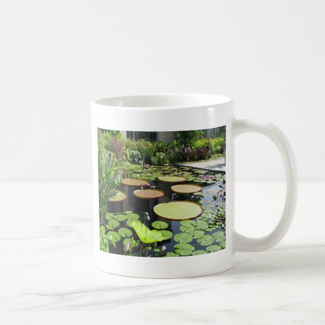 Lily Pads at Longwood Gardens Coffee Mug (Right)