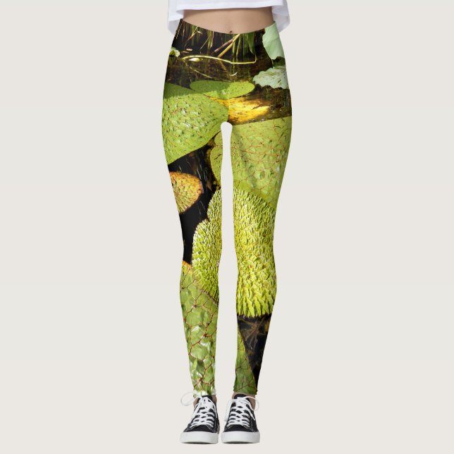 Lily Pads Leggings (Front)