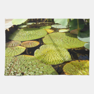 Lily Pads Tea Towel