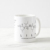 Lily peptide name mug (Front Right)
