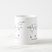 Lily peptide name mug (Center)