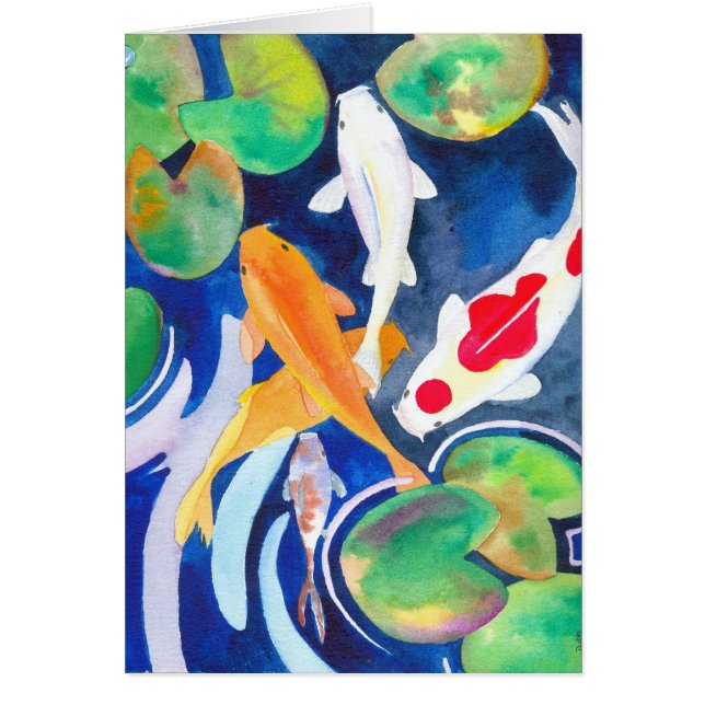 lily pond Koi (Front)